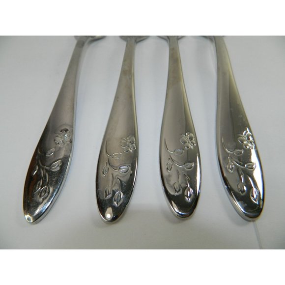 Lenox Butterfly Meadow Dinner Forks Set Of 4 In Great Condition Still Shiny! - Picture 3 of 11